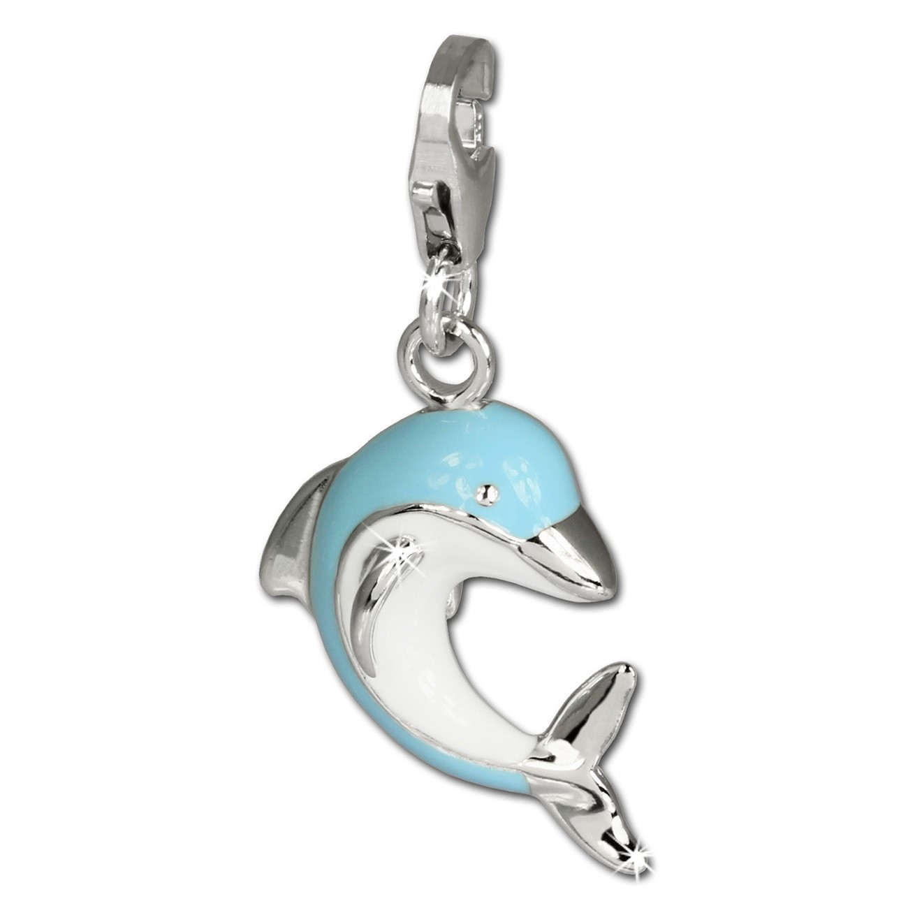 SilberDream Charm Delfin 925 Armband Silber Sterling FC654 Anhänger