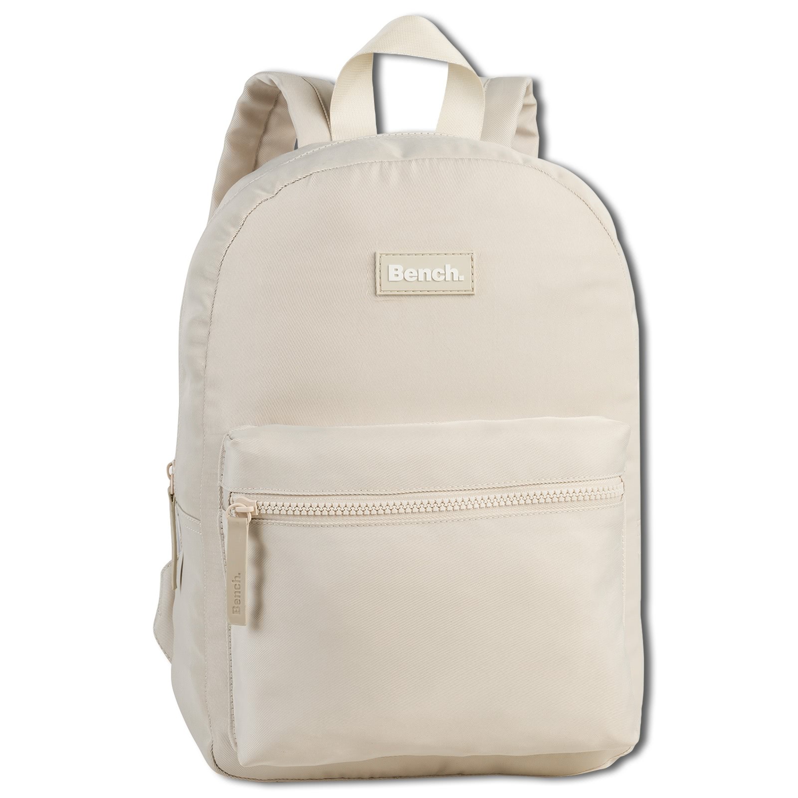 Bench Cityrucksack Nylon beige weiß ORI322N