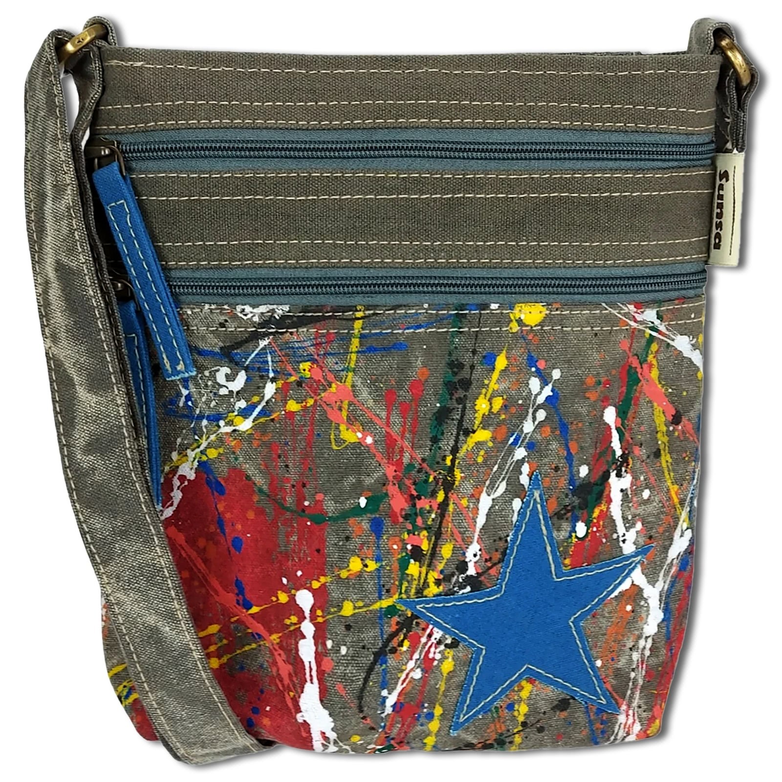 Sunsa Umhängetasche Schultertasche Canvas OTA215F