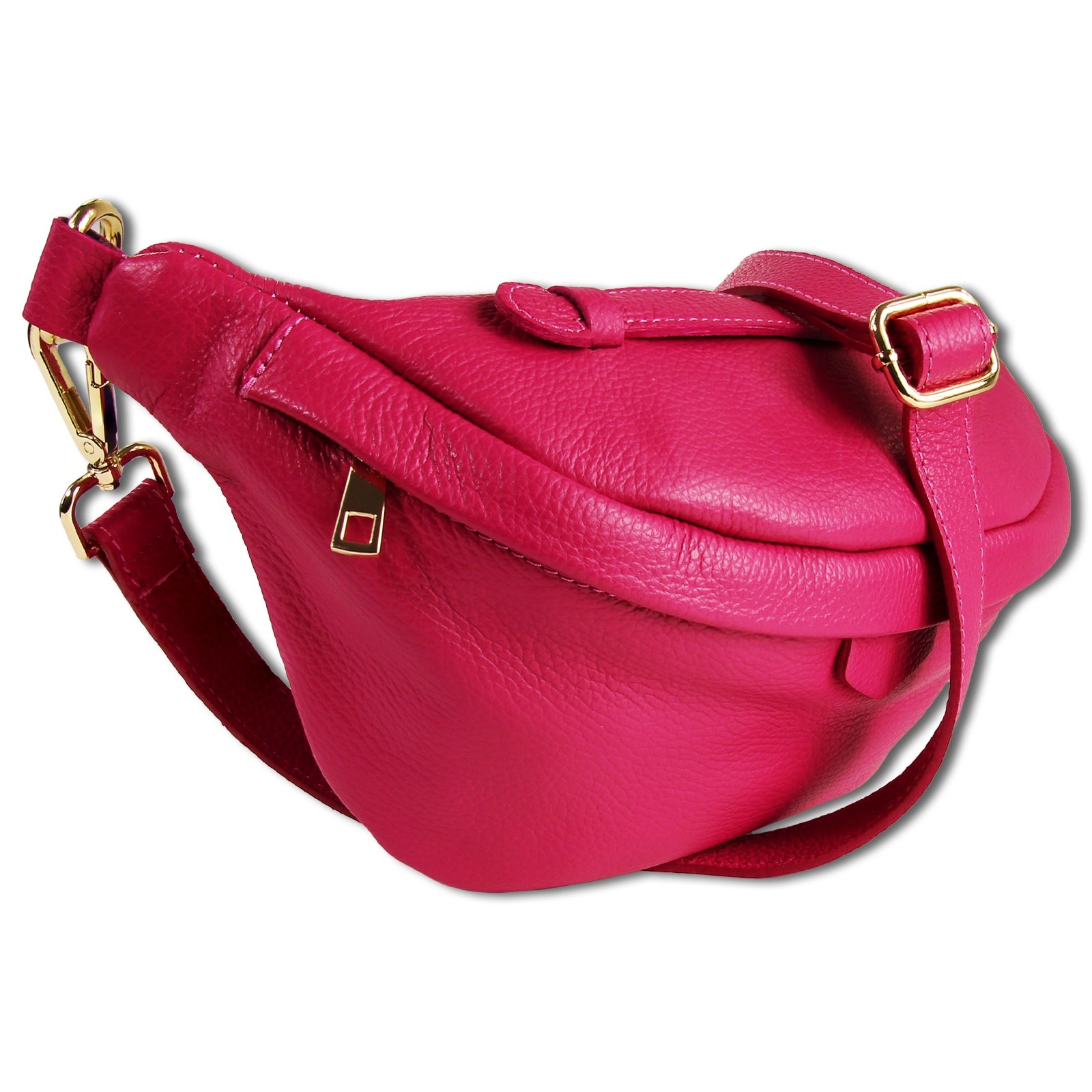 Toscanto Damen Gürteltasche Leder Tasche pink OTTM806GP