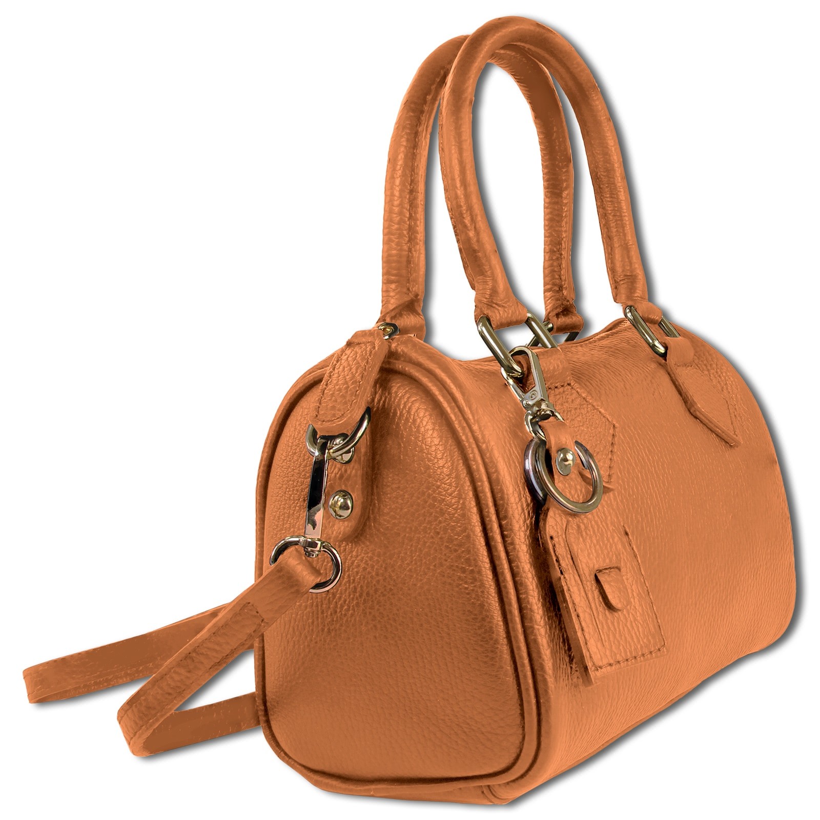 Toscanto Damen Umhängetasche Leder Tasche tan braun OTTM807UC