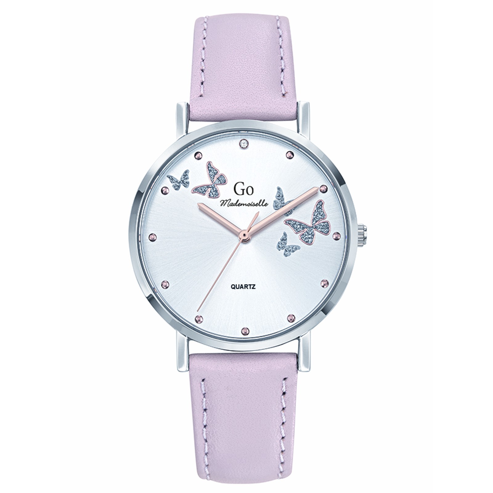 Girl Only Damenuhr Leder rosa Girl Only GO Armbanduhr UGO699349