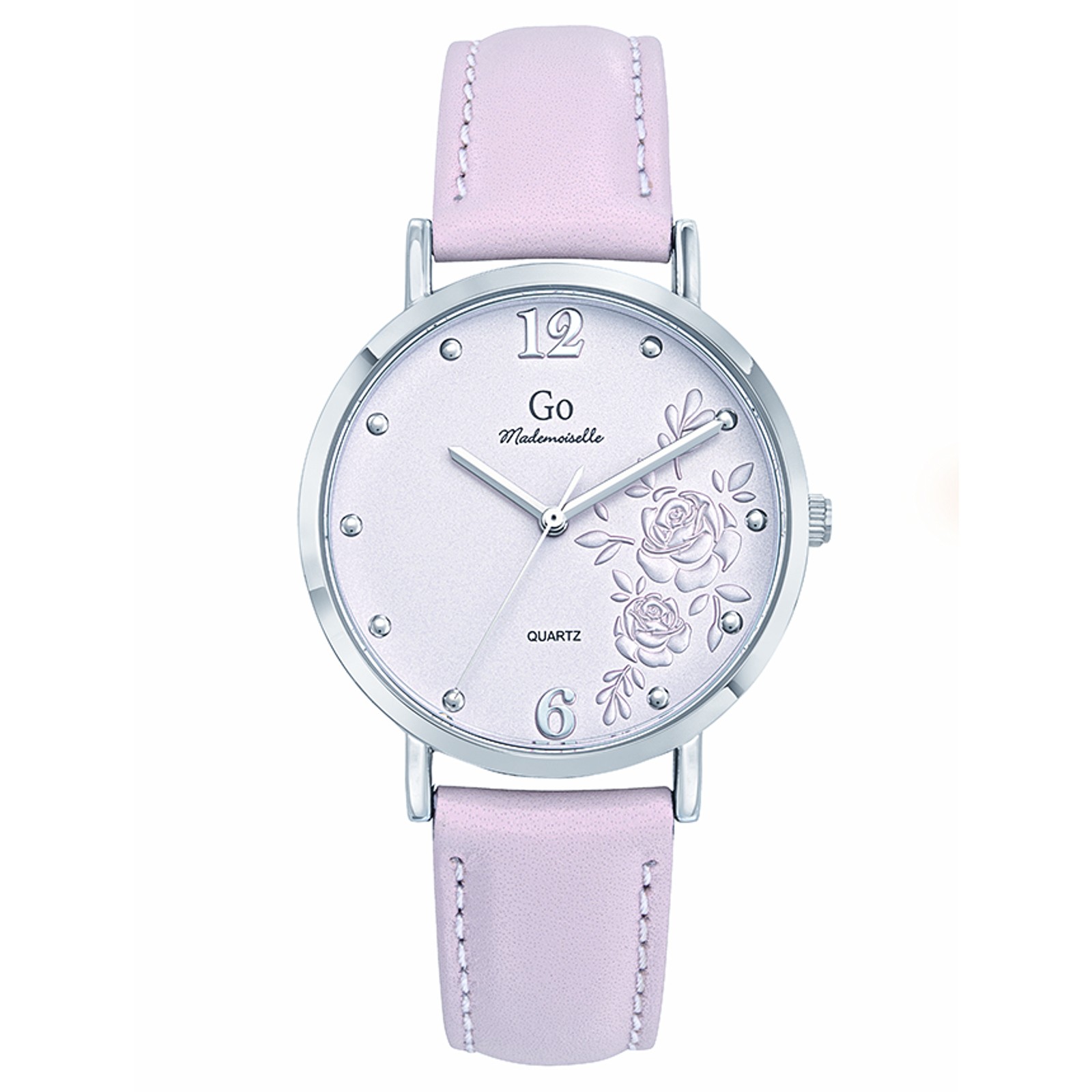 Girl Only Damenuhr Leder rosa Girl Only GO Armbanduhr UGO699452