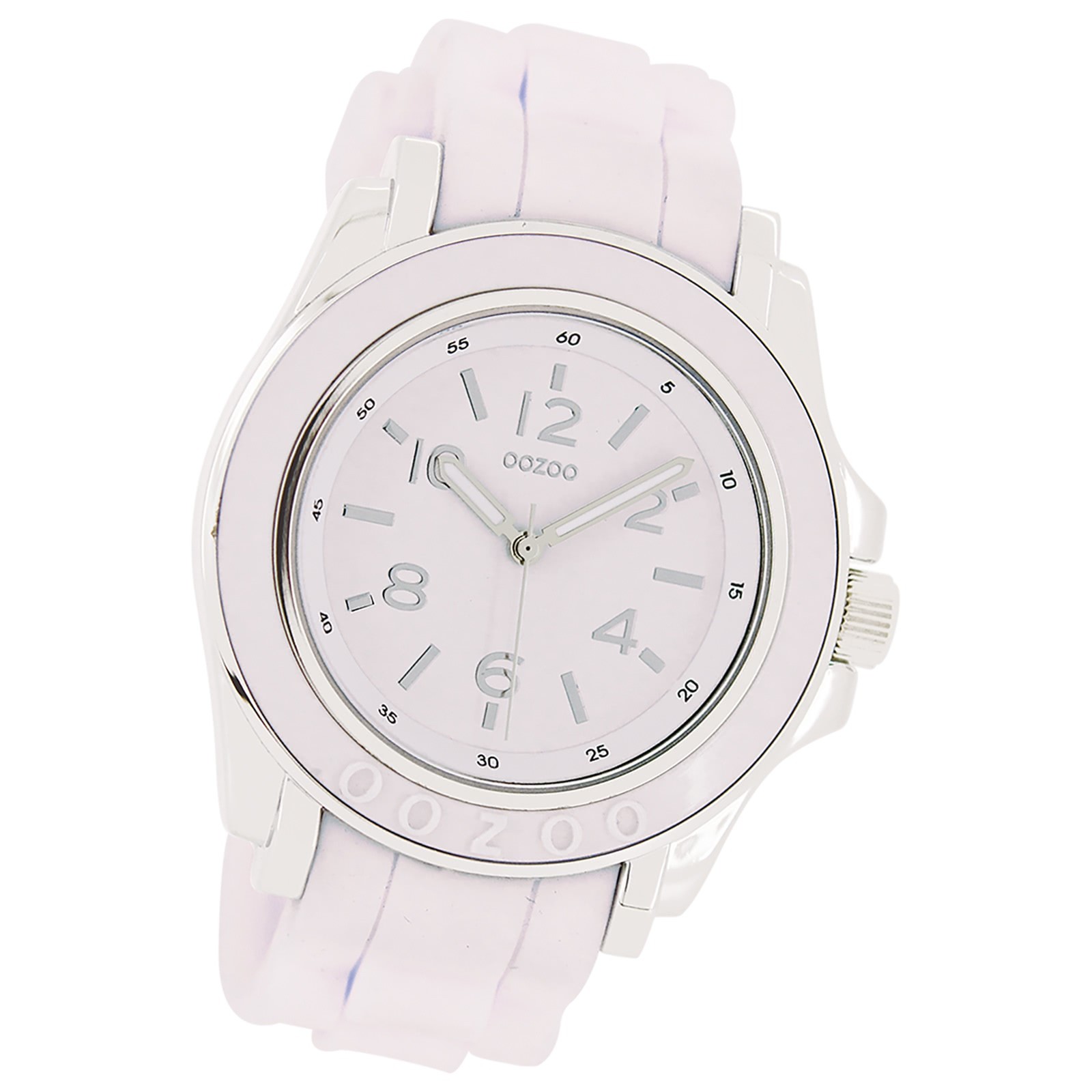 Oozoo Damen Armbanduhr Timepieces Analog Silikon rosa UOC4917A