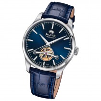 Jaguar Herrenuhr Leder blau Jaguar Balancier Armbanduhr UJ966/3