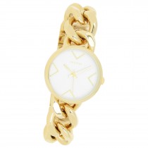 Oozoo Damen Armbanduhr Timepieces Analog Edelstahl gold UOC11127