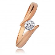 Balia Damen Ring aus 333 Roségold mit Zirkonia Gr.56 BGR007R56