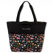 Frida Kahlo Shopper Polyester schwarz OTI801S