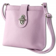 Toscanto Damen Umhängetasche Leder Tasche lila OTT828UV