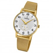 Festina Herrenuhr Klassik F20569/1 Armbanduhr Edelstahl gold UF20569/1