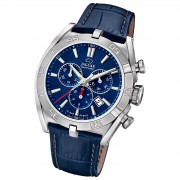 Jaguar Herrenuhr Leder blau Jaguar Executive Armbanduhr UJ857/B