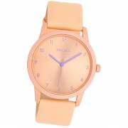 Oozoo Damen Armbanduhr Timepieces Analog Leder orange UOC11075
