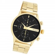 Oozoo Herren Armbanduhr OOZOO Timepieces Analog Edelstahl gold UOC11411