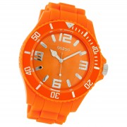 Oozoo Damen Armbanduhr Timepieces Analog Silikon orange UOC4333A