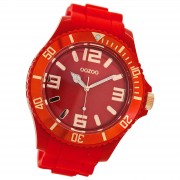 Oozoo Damen Armbanduhr Timepieces Analog Silikon rot UOC5030A