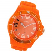 Oozoo Damen Armbanduhr Timepieces Analog Silikon orange UOC5034A