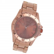 Oozoo Damen Armbanduhr Timepieces Analog Metall bronze UOC5304A