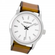 Oozoo Damen Armbanduhr Timepieces Analog Leder braun UOC7036A