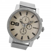 Oozoo Herren Armbanduhr Timepieces Analog Metall silber UOC9436A