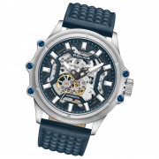 Police Herrenuhr Leder blau Police Luang Armbanduhr UPOE1601803