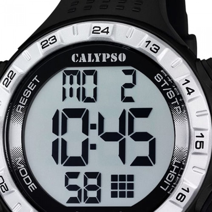 CALYPSO Herren-Uhr - Sport - - digital - Quarz - PU UK5663/1