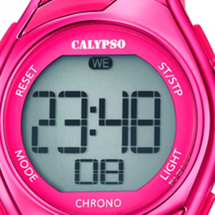 Calypso Kinder Armbanduhr Digital Crush K5738/5 Quarz-Uhr PU grün