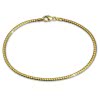 GoldDream Armband Panzer oval 333 Gold 18,5cm 8 Karat GDA0198Y