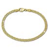 GoldDream Armband Zwillingspanzer 333 Gold 18,5cm 8 Karat GDA0258Y