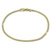 GoldDream Armband Zwillingspanzer 333 Gold 18,5cm 8 Karat GDA0418Y