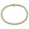 GoldDream Armband Tigerauge hohl 333 Gelbgold Damen 19cm GDA0439Y