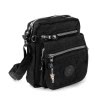 Umhngetasche Nylon schwarz Crossover Schultertasche Bag Street OTJ215S