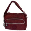 Bag Street leichte Umhngetasche Nylon rot Handtasche Schultertasche OTJ227R