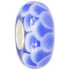 IMPPAC Glas Bead Ziegel blau 925 Sterling Silber European Beads SMB8113