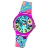 Chic-Watches Damenuhr Flower Power trkis Armbanduhren Chic Lady UC018