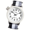 Ene Watch Modell 109 Nato wei/grau-strap, 47mm, Nylon-Armband UE71923