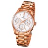 FESTINA Damen-Armbanduhr Boyfriend Analog Quarz Edelstahl rosegold UF16816/1