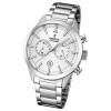 FESTINA Herren-Armbanduhr Sport Chronograph Quarz Edelstahl silber UF16826/1