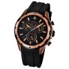 FESTINA Herrenuhr Timeless Chronograph Analog Quarz Uhr PU schwarz UF16840/1