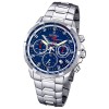 FESTINA Herren-Armbanduhr Timeless Chronograph Quarz Edelstahl silber UF6836/3