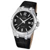 JAGUAR Herren-Armbanduhr Daily Classic Saphirglas Quarz Leder schwarz UJ666/4