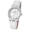 JAGUAR Damen-Armbanduhr Daily Classic Saphirglas Quarz Leder wei UJ674/1