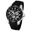 JAGUAR Herren-Armbanduhr Special Edition Saphirglas Quarz PU schwarz UJ688/1