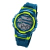 Calypso Jugend Armbanduhr K5808/3 Digital Kunststoff blau hellgrn UK5808/3