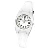 CALYPSO Damen-Armbanduhr Fashion analog Quarz-Uhr PU wei UK6042/A