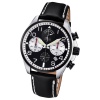 LOTUS Herren-Armbanduhr Khrono Chronograph Quarz-Uhr Leder schwarz UL10127/1