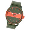 Oozoo Herren Armbanduhr Timepieces Analog Leder grn UOC11318