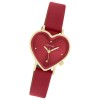 Oozoo Damen Armbanduhr OOZOO Timepieces Analog Lederband rot UOC11454