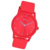 Oozoo Damen Armbanduhr Timepieces Analog Lederband rot UOC11465