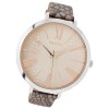 Oozoo Damen Armbanduhr Timepieces Analog Leder beige UOC9172A