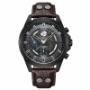 Police Herrenuhr Leder dunkelbraun Police Malawi Armbanduhr UPOF0004602